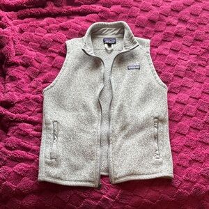 Patagonia Gray Fleece Vest
